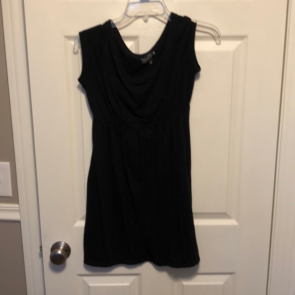 Little black dress.